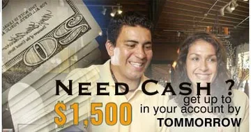 Cash Advance Ad