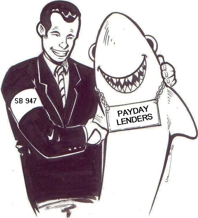 Legislators and Payday Loan Sharks